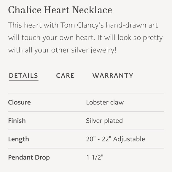New Chalice Heart Brighton Necklace - Picture 4 of 7